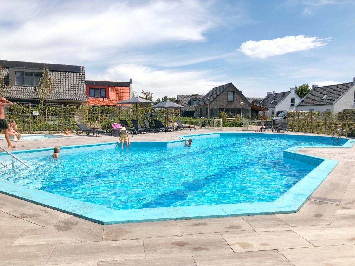 Chalet 2A Op Recreatiepark De Wielen Сінт-Мартен Екстер'єр фото